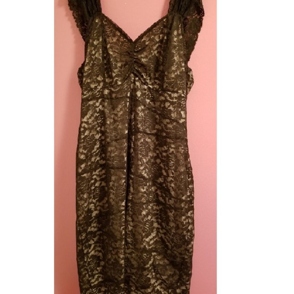🌞 New TORRID LITTLE BLACK LACE DRESS - Size 4 NWT